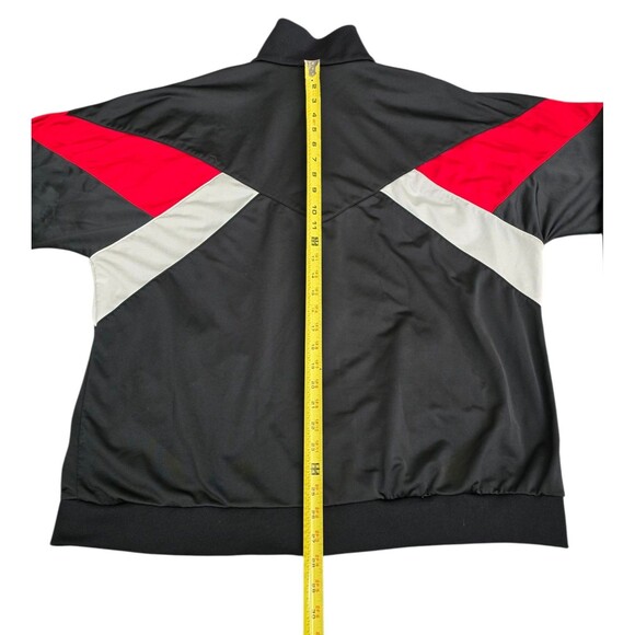 Vintage USA Olympics Track Jacket Mens Size XL JC Penney Black Red Full Zip - Picture 5 of 11